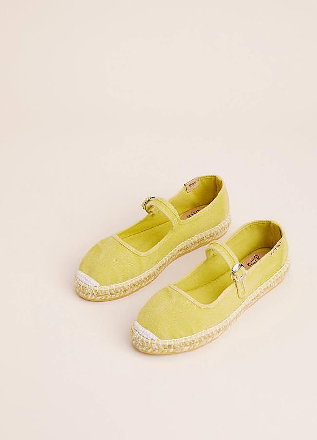 Imagen - Merceditas de yute efecto lavado