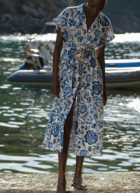 Imagen - Vestido estampado de Zara (45,99 euros)