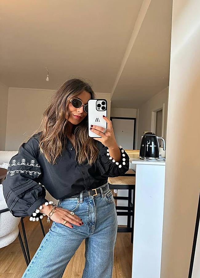 Imagen - Blusa con detalle de pompones