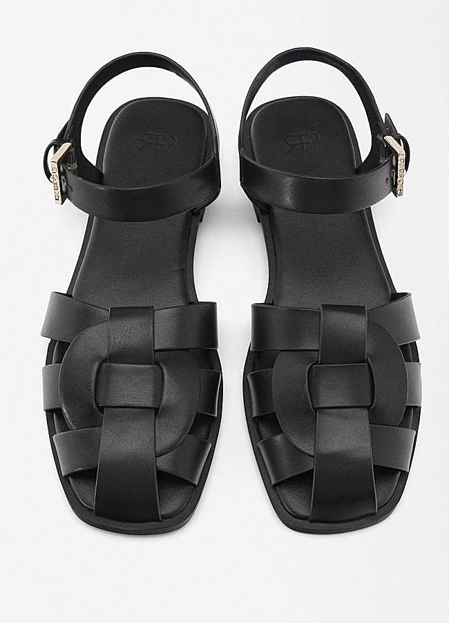 Imagen - Cangrejeras efecto piel en negro