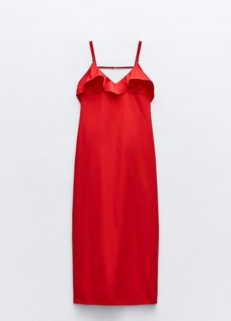 Imagen - Vestido rojo de Zara (29,99 euros)