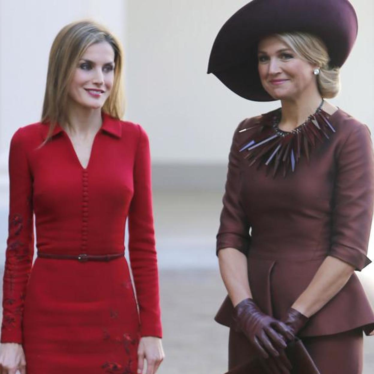 Los reyes Letizia y Felipe durante la coronación del Emperador de Japón. 