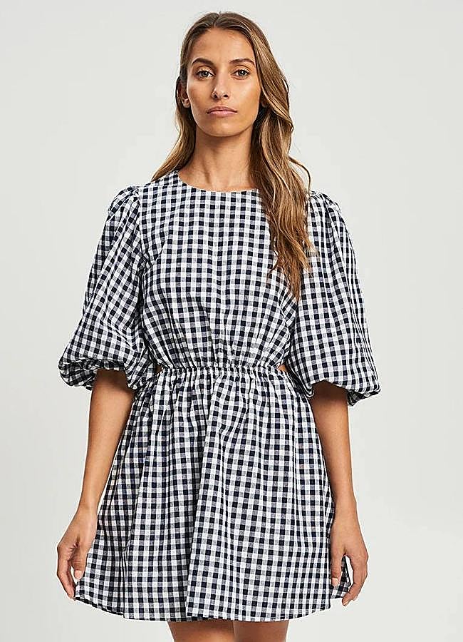 Imagen - Vestido de vichy con aberturas