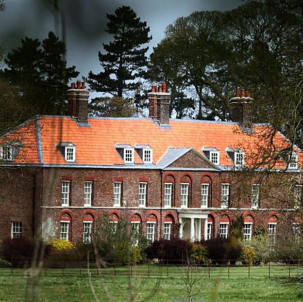 Anmer Hall, la finca situada en el condado de Norfolk. 