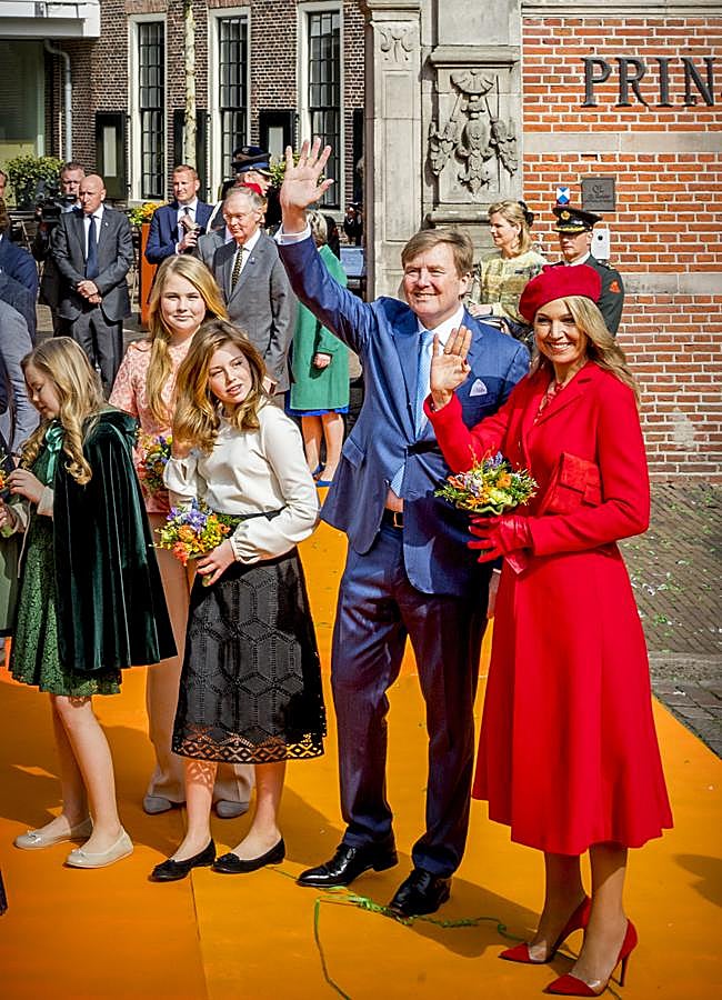 Imagen - Máxima de Holanda junto a su marido y sus hijas en el Día del Rey 2018/GTRES