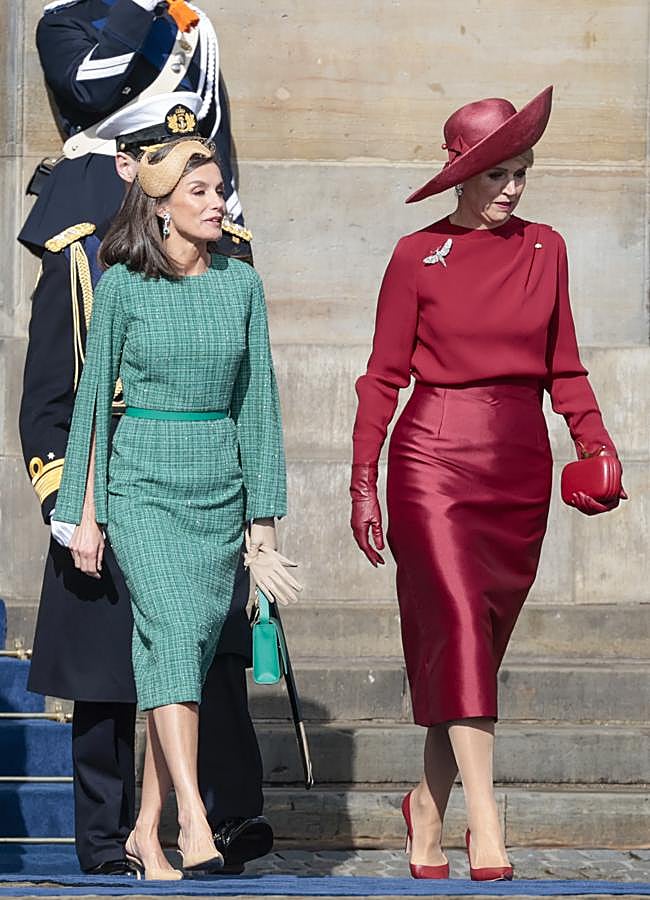 Imagen - La reina Letizia junto a Máxima de Holanda. / GTRES