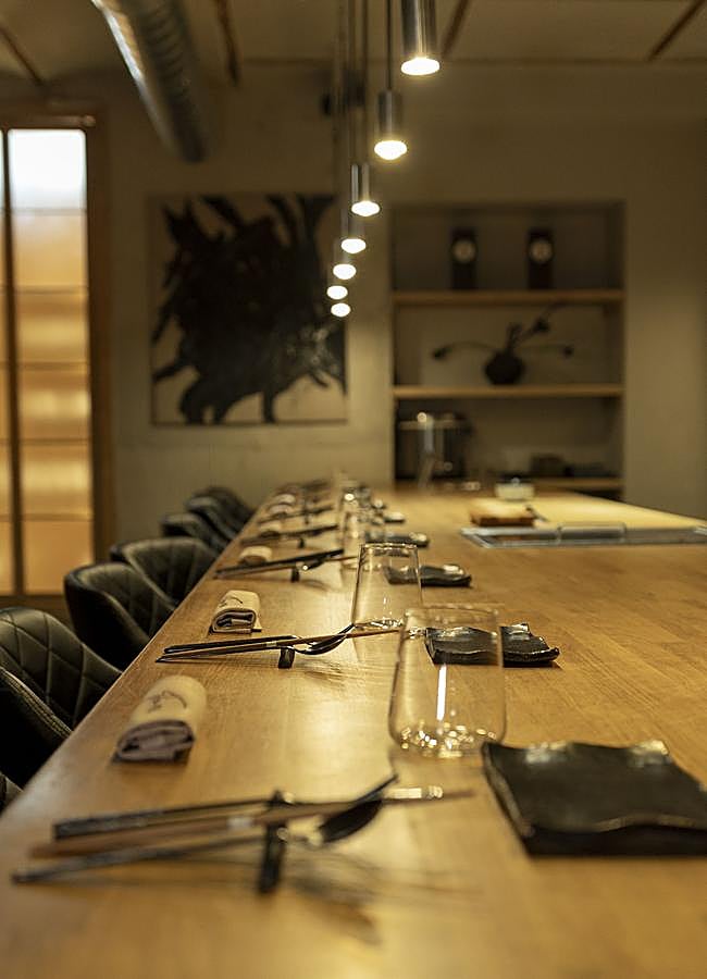 Imagen - La barra omakase del restaurante madrileño Tora. / DR