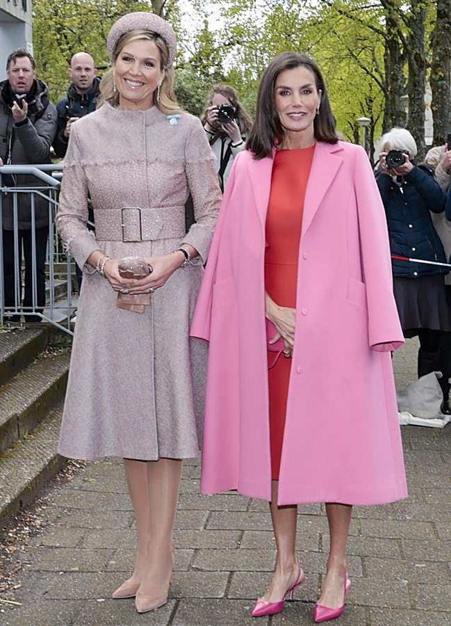 Imagen - La reina Máxima y la reina Letizia. / GTRES