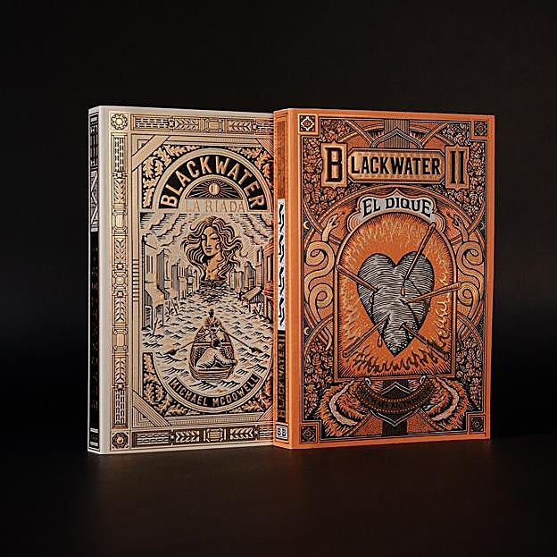 Los dos primeros libros de la saga Blackwater, de Michael McDowell.