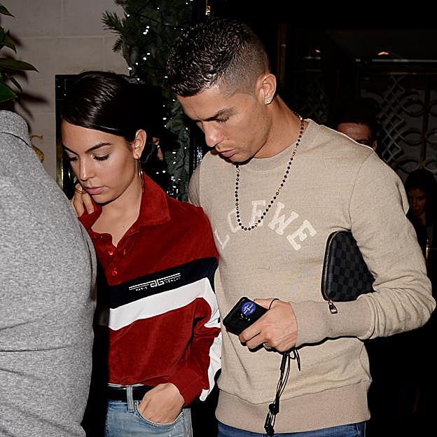 Cristiano Ronaldo y Georgina Rodríguez en una imagen reciente. 