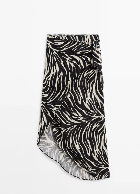 Imagen - Falda estampada de Massimo Dutti (49,95 euros)