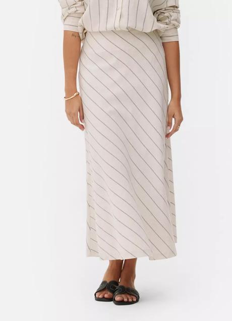 Imagen - Falda con estampado de rayas de Primark (16 euros)