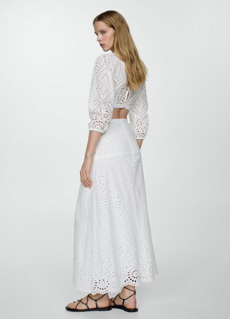 Imagen - Vestido blanco de Mango (69,99 euros)