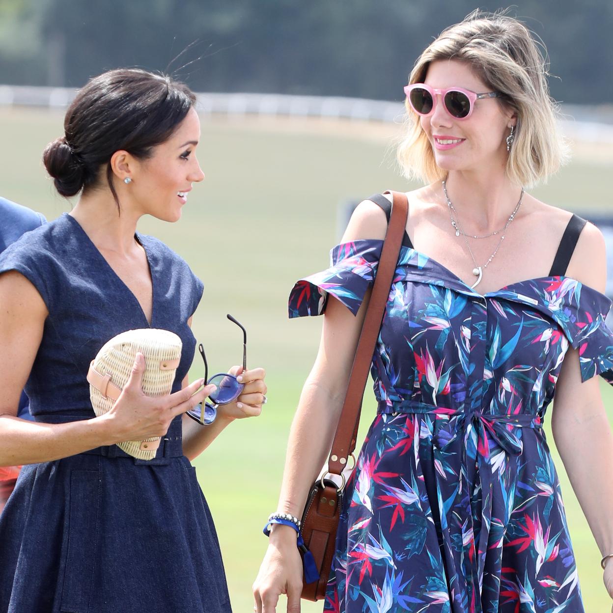 Delfina Blaquier junto a su amiga del alma Meghan Markle. 