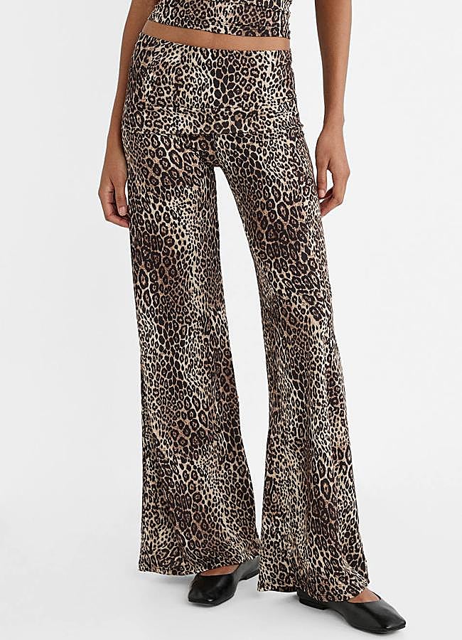 Imagen - Pantalones elásticos en estampado de leopardo