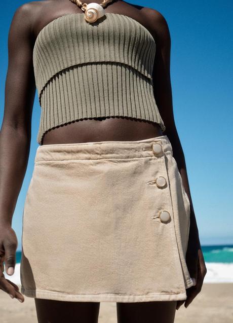 Imagen - Falda pantalón de Zara (22,99 euros)