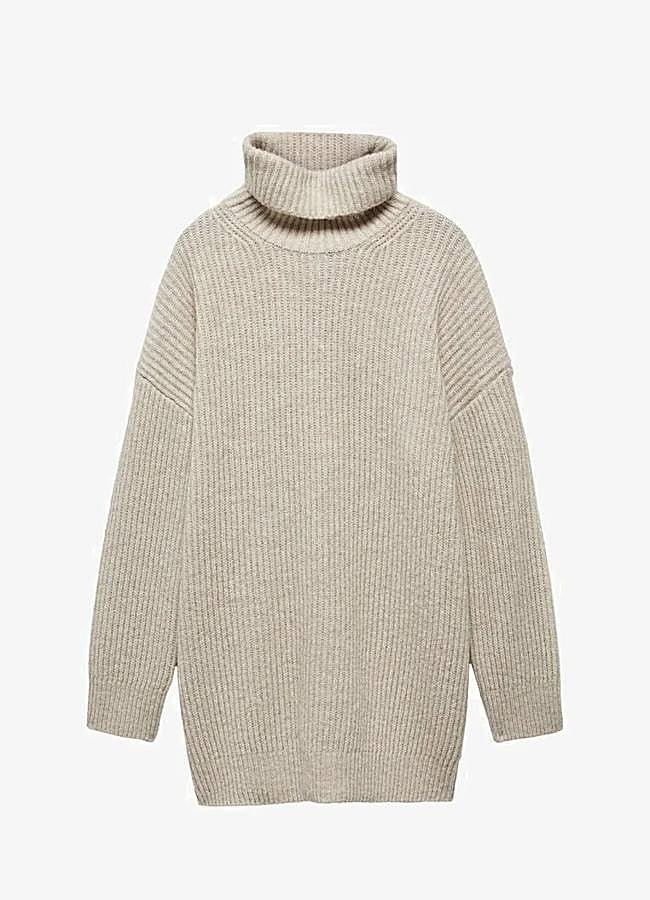 Imagen - Jersey tipo vestido de Mango, 29,99 euros.