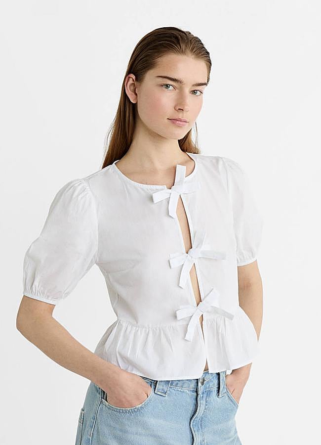 Imagen - Blusa con detalle de lazos
