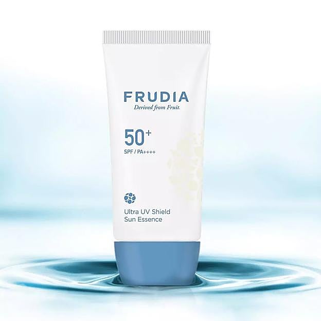 La Crema Facial Protección Solar Ultra UV Shield Sun Essence de Frudia..