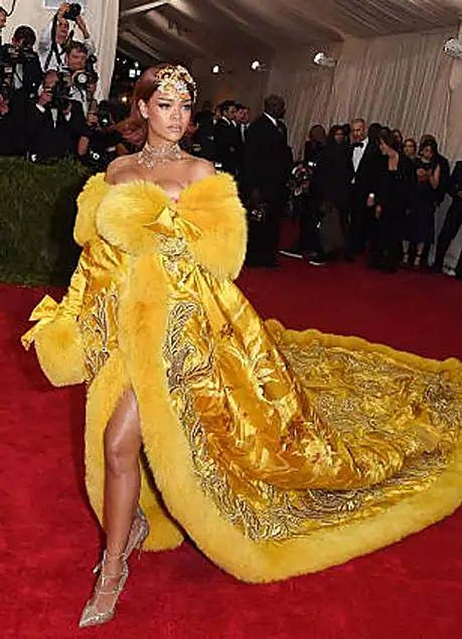Imagen - Rihanna en la Met Gala 2015