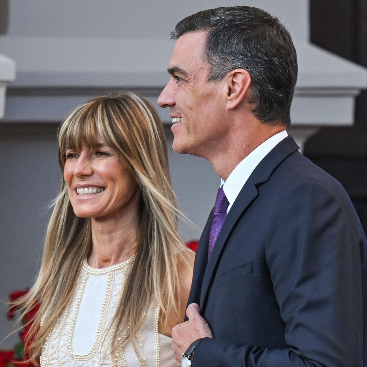 Pedro Sánchez y Begoña Gómez, en una imagen de archivo. 