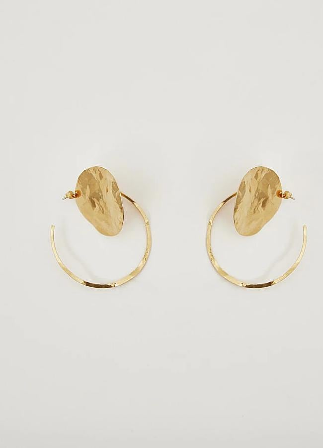Imagen - Pendientes aro Velma de By Culto (75 euros).