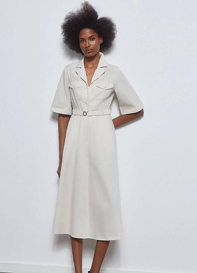 Imagen - Vestido camisero con cinturón de Pedro del Hierro (137,40€)