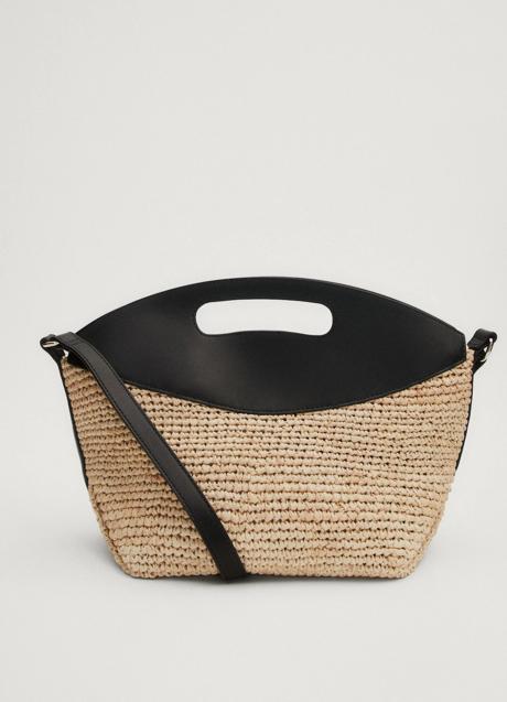Imagen - Bolso de rafia de Massimo Dutti (199 euros)