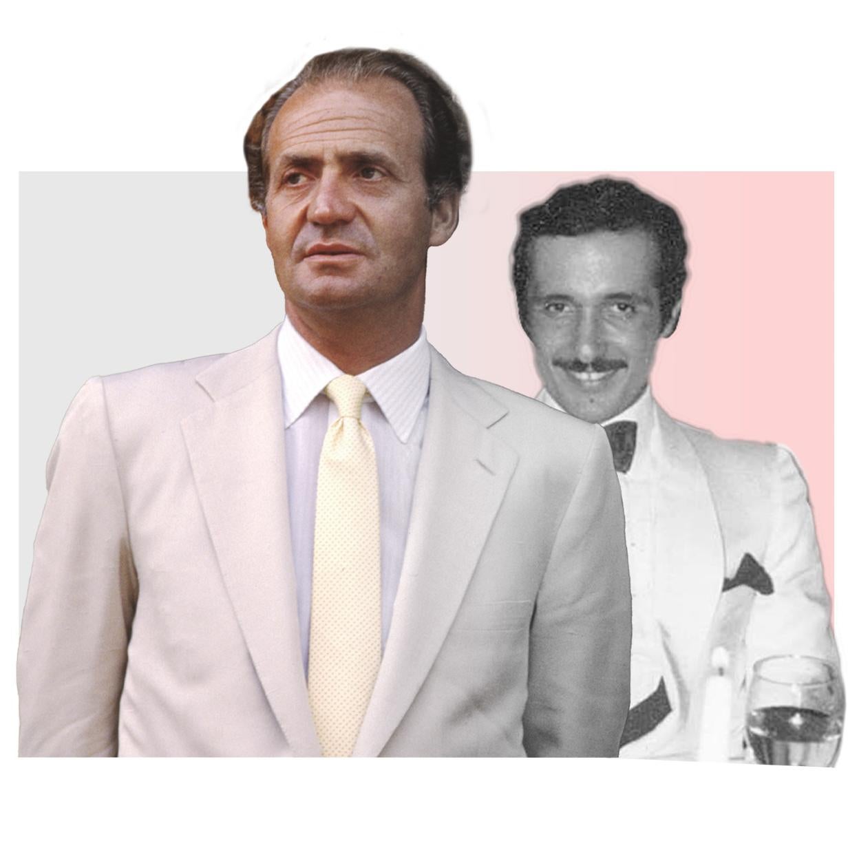 Abdul Rahman El Assir y el rey Juan Carlos.