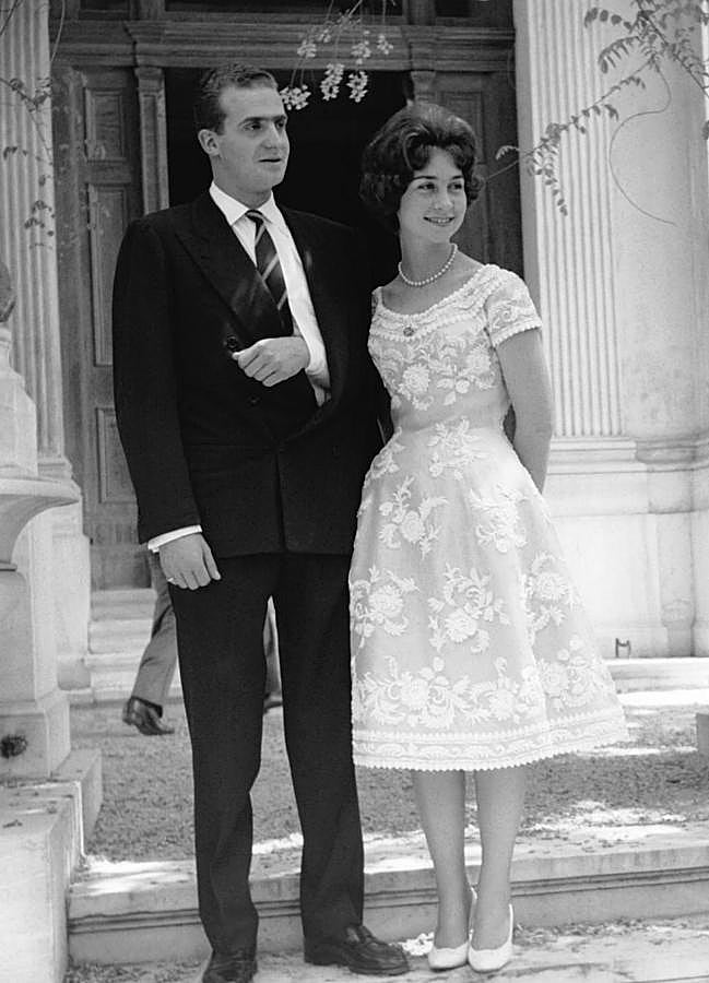 Imagen - Doña Sofía antes de su boda con don Juan Carlos de Borbón. Foto: Getty.