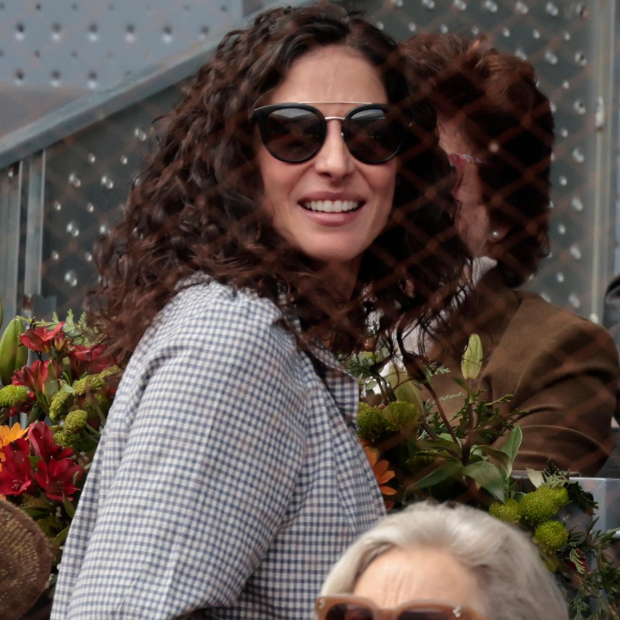 Xisca Perelló en el Mutua Madrid Open.