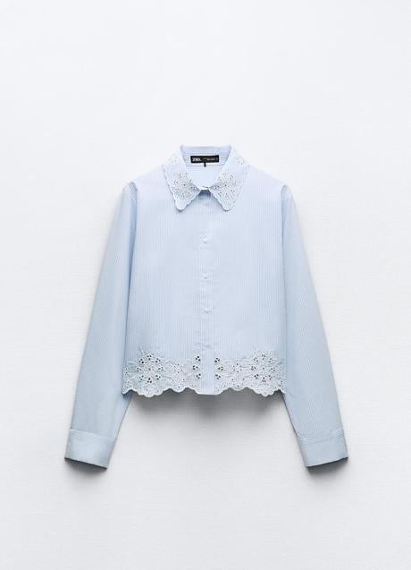Imagen - Camisa azul de Zara (25,99 euros)