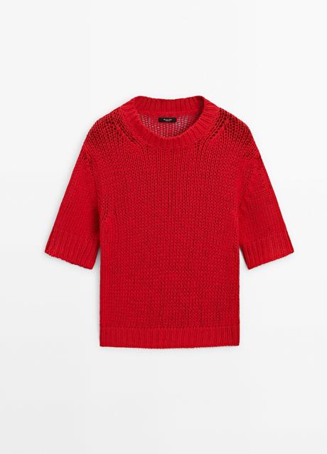 Imagen - Jersey rojo de Massimo Dutti (59,99 euros)