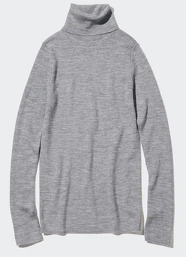 Imagen - Jersey 100% lana extrafina de merino, de UNIQLO (34,90 €). / D.R.