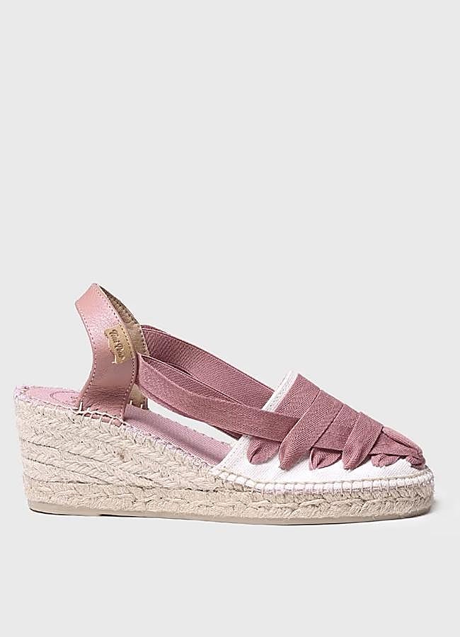 Imagen - Alpargatas de cuña rosas de Toni Pons, 52 euros.