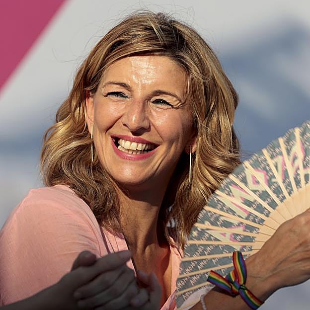 Yolanda Díaz en una imagen reciente. 