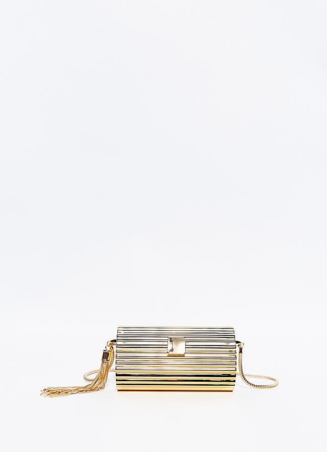 Imagen - Bolso rígido en dorado de Sfera.