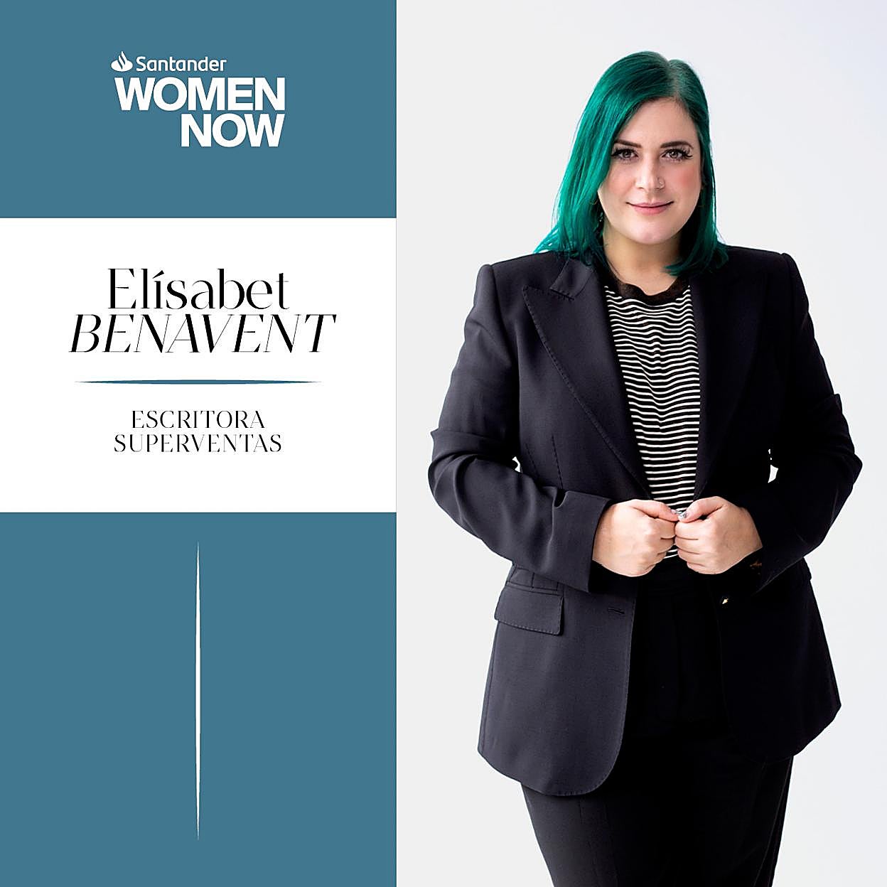 Elísabet Benavent participará en Santander WomenNOW.