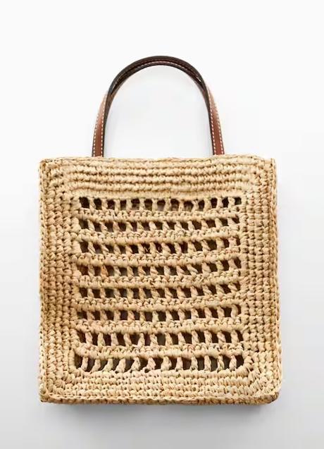 Imagen - Bolso de rafia de Mango (29,99 euros)