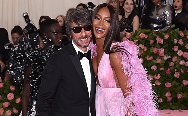 Naomi Campbell, una de las reinas de la Gala Met. 