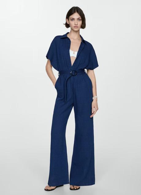 Imagen - Mono azul de Mango (39,99 euros)