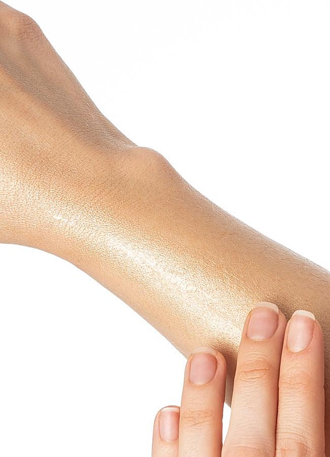 Imagen - Así queda la piel, con un efecto glow.