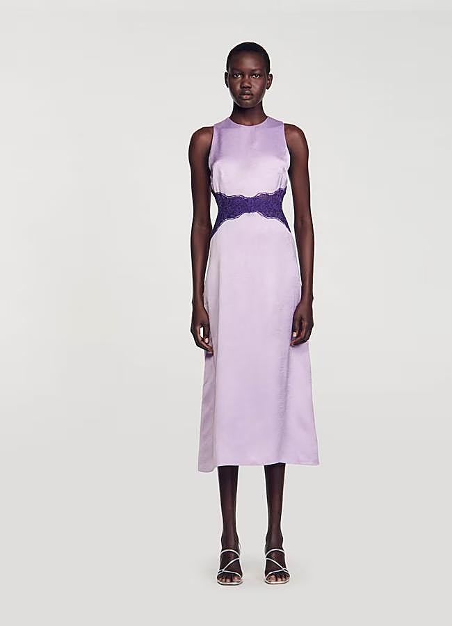 Imagen - Vestido lila de Sandro, 212 euros.