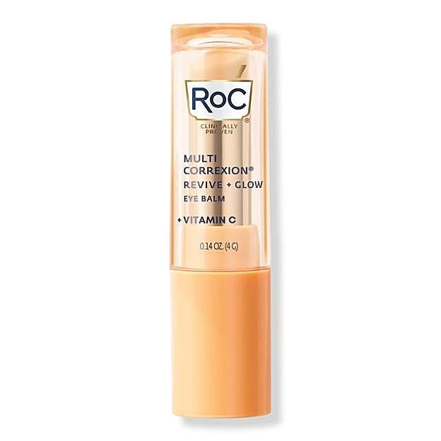 MULTI CORREXION® Revive + Glow Eye Balm de RoC. Precio: 29,90 euros