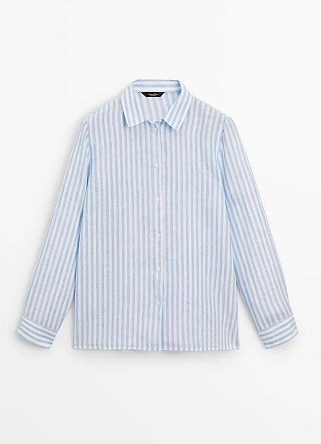 Imagen - Camisa de lino de Massimo Dutti (MASSIMO DUTTI)