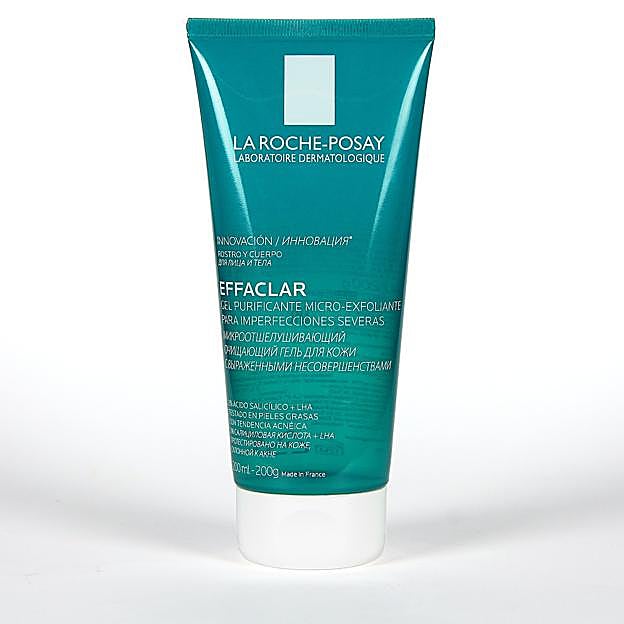 Gel Limpiador Effaclar de La Roche-Posay.