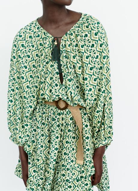 Imagen - Vestido estampado de Zara (35,99 euros)