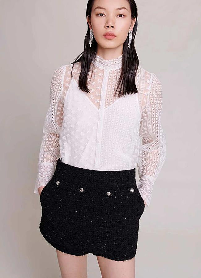 Imagen - Camisa transparente de Maje (127,50€)