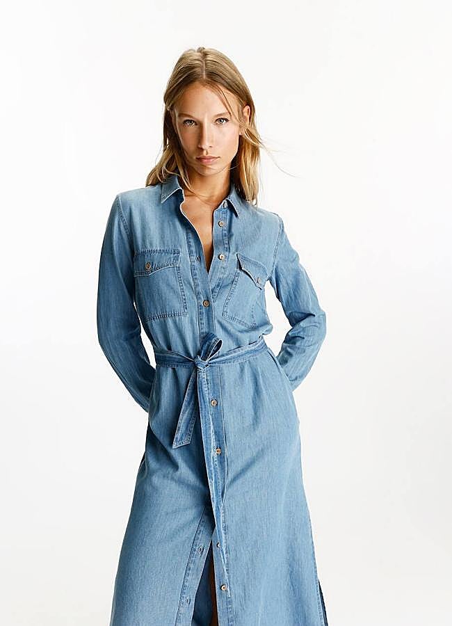 Imagen - Vestido en tejido denim
