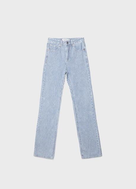 Imagen - Vaqueros con estampado de rayas de Stradivarius (25,99 euros)